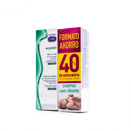 ERYPLAST LUTSINE PASTA AL AGUA DUPLO 2 X 125 G