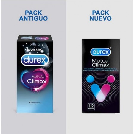 DUREX MUTUAL CLIMAX 12 PRESERVATIVOS