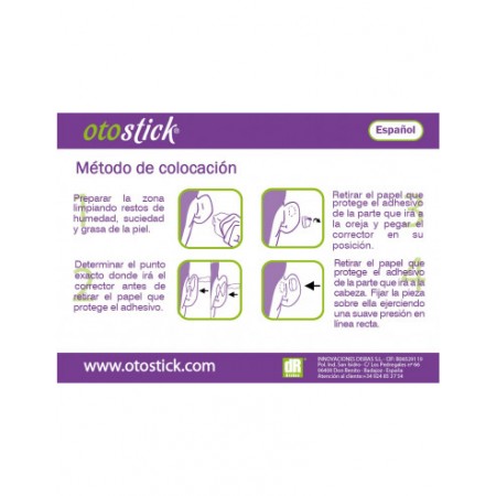 OTOSTICK 8 CORRECTORES ESTETICOS DE OREJAS  PIEL NORMAL