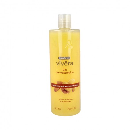 ACOFARMA VIVERA GEL ACEITE DE ALMENDRAS DULCES Y MIEL 750 ML