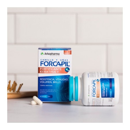 FORCAPIL FORTIFICANTE KERATINA+ CABELLO Y UÑAS 60 CAPSULAS -BAJA-