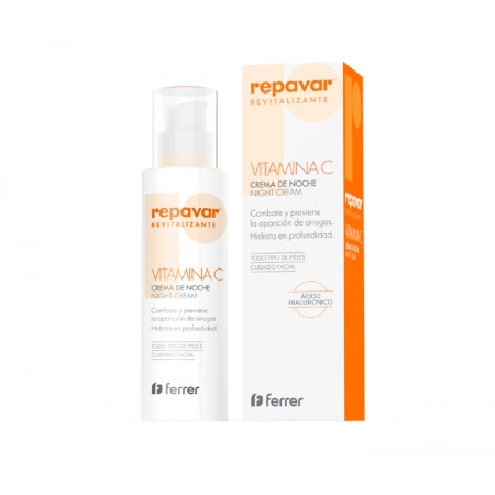 REPAVAR REVITALIZANTE CREMA DE NOCHE VITAMINA C 50 ML