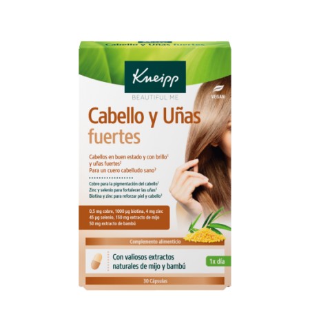 KNEIPP CABELLO Y UÑAS FUERTES 30 CAPSULAS -BAJA-