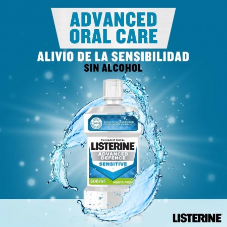 LISTERINE ADVANCED  SENSITIVE 500 ML