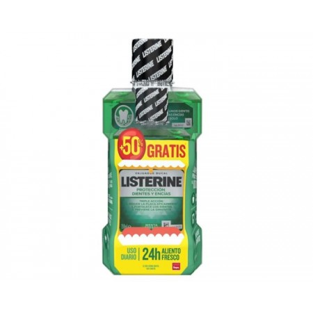 LISTERINE PROTECCION DIENTES Y ENCIAS 750 ML ENVASE AHORRO