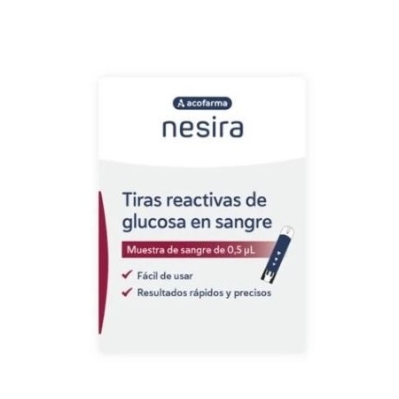 ACOFAR 50 TIRAS REACTIVAS DE GLUCOSA EN SANGRE