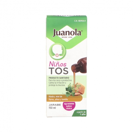 JUANOLA TOS JARABE NIÑOS  150 ML
