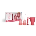ENNA EASY COPA MENSTRUAL PACK 2 COPAS TALLA S + CAJA ESTERILIZADORA + APLICADOR