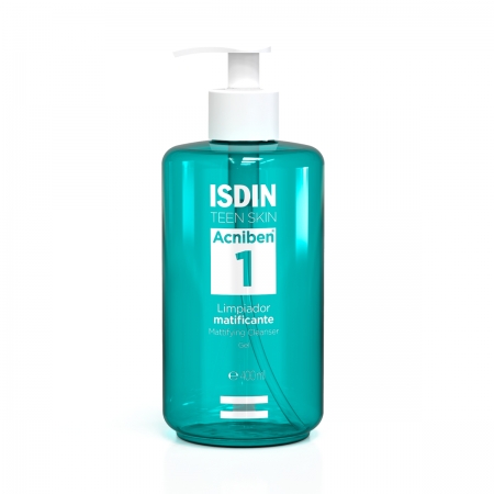 ISDIN TEEN SKIN ACNIBEN LIMPIADOR MATIFICANTE GEL 400 ML