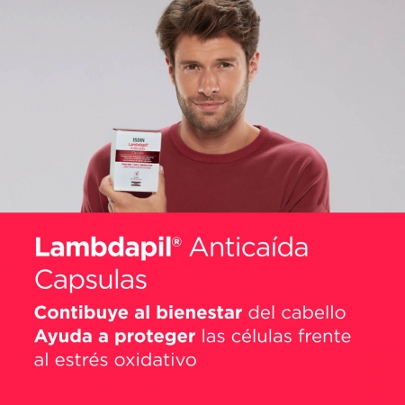ISDIN LAMBDAPIL ANTICAIDA CAPSULAS 120 CAPSULAS 40% GRATIS