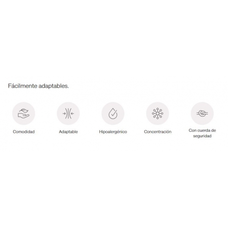 ACOFAR 6 TAPONES OIDOS SILICONA MOLDEADA INFANTILES