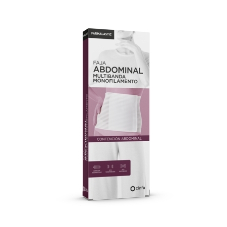 FARMALASTIC FAJA LUMBAR VELCRO BLANCA T- 4