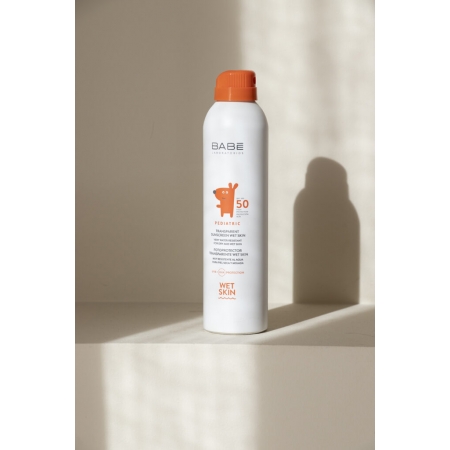 BABE PEDIATRIC TRANSPARENTE WET SKIN SFP50 200 ML