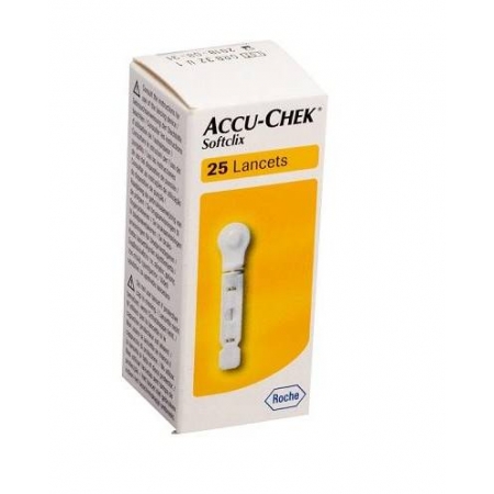 ACCU-CHEK SOFTCLIX 25 LANCETAS
