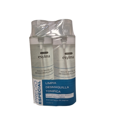 ACOFARMA ESYLMA DUPLO AGUA MICELAR 2 X 500 ML -BAJA-