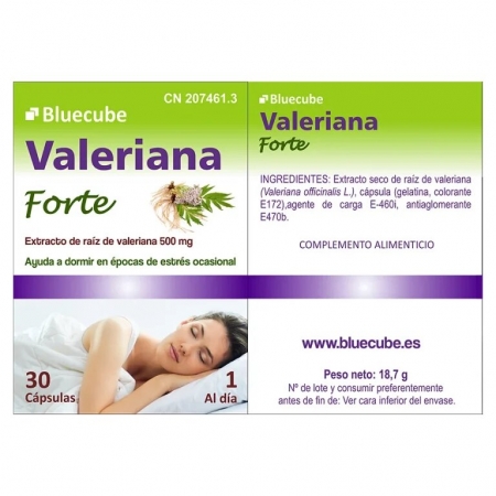 BLUECUBE VALERIANA FORTE 30 CAPSULAS