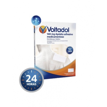 VOLTADOL 140 MG 5 APOSITOS ADHESIVOS MEDICAMENTOSOS