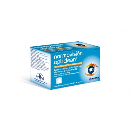 OCUALIV CLEAN NORMOVISION 30 TOALLITAS