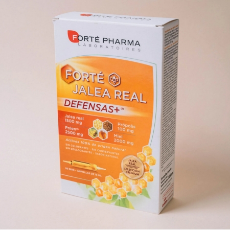FORTÉ JALEA REAL DEFENSAS+ 20 AMPOLLAS 10 ML