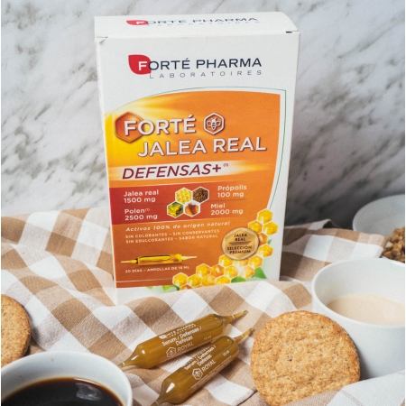 FORTÉ JALEA REAL DEFENSAS+ 20 AMPOLLAS 10 ML