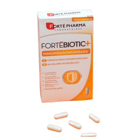 FORTEBIOTIC+ INMUNIDAD 20 CAPSULAS