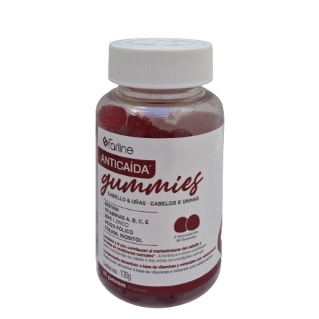 FARLINE ANTICAIDA 60 GUMMIES (CABELLO Y UÑAS)