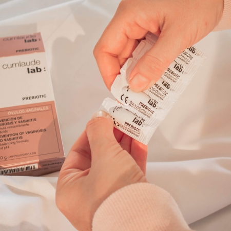 CUMLAUDE LAB: PREBIOTIC 10 OVULOS VAGINALES