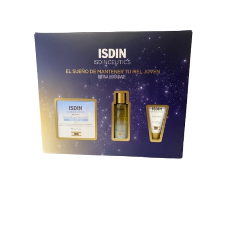 ISDINCEUTICS PACK EL SUEÑO DE MANTENER TU PIEL JOVEN HYALURONIC MOISTURE 50G + REGALOS