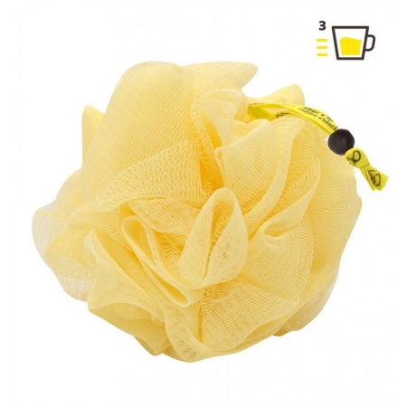 BETER ESPONJA DE BAÑO DE MALLA NYLON RECICLADO COFFEE O´CLOCK 1 UNIDAD