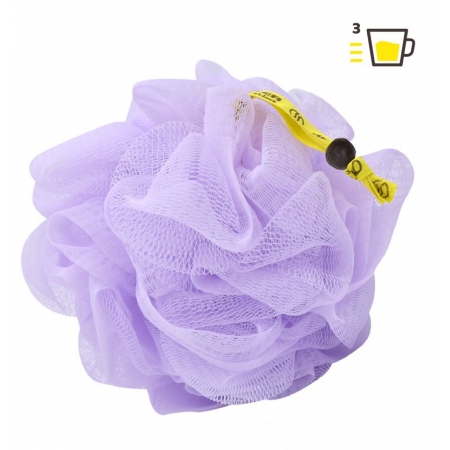 BETER ESPONJA DE BAÑO DE MALLA NYLON RECICLADO COFFEE O´CLOCK 1 UNIDAD