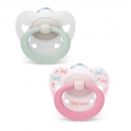 NUK SIGNATURE 2 CHUPETES SILICONA 0 - 6 MESES