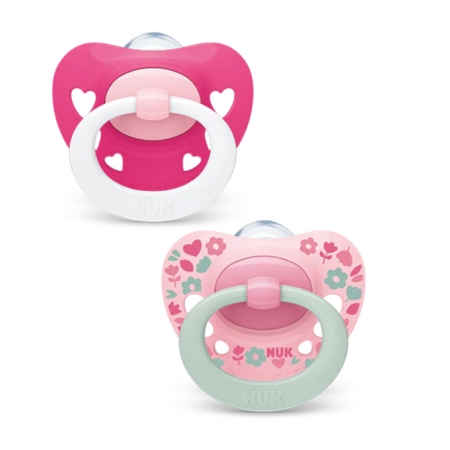 NUK SIGNATURE 2 CHUPETES SILICONA 18-36 MESES