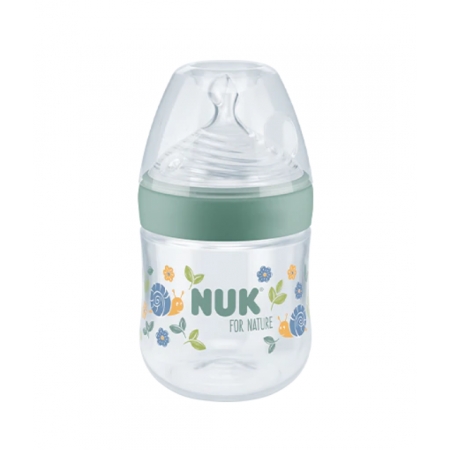 NUK FOR NATURE BIBERON TETINA DE SILICONA TALLA S 150 ML -BAJA-