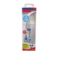NUK FIRST CHOICE+ BIBERON NIGHT MICKEY TETINA SILICONA 6-18 MESES FLUJO M 300 ML -BAJA-