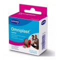 OMNIPLAST ESPARADRAPO HIPOALERGICO TELA COLOR PIEL 2,5 CM X 5 M
