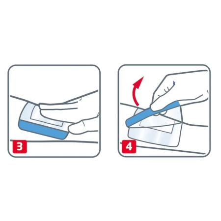 LEUKOMED SORBACT 3 APOSITOS ESTERILES ADHESIVOS 7,2 CM X 5 CM
