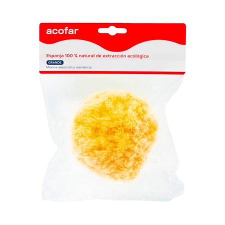 ACOFAR ESPONJA NATURAL GRANDE