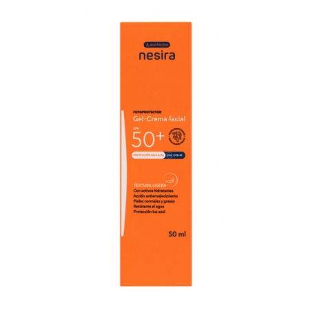 ACOFARMA NESIRA GEL CREMA FACIAL SPF50+ TACTO LIGERO 50 ML
