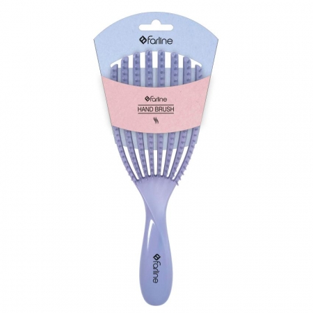 FARLINE CEPILLO DE PELO HAND BRUSH COLOR AZUL