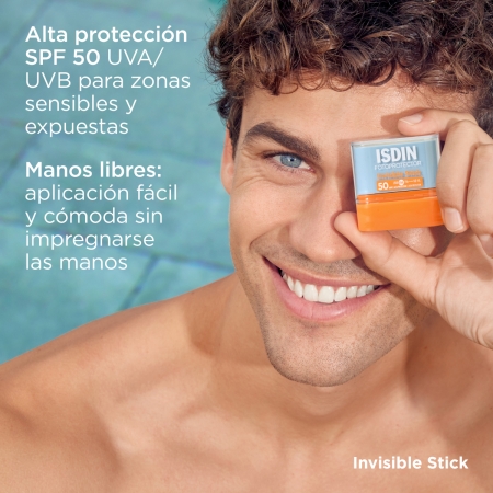 ISDIN STICK INVISIBLE SPF50 10 G
