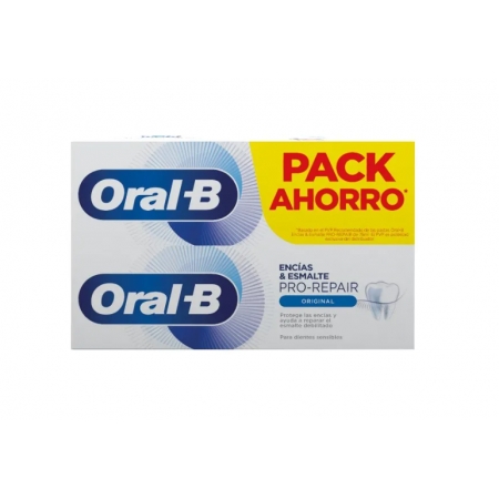 ORAL-B DUPLO ADVANCED ENCIAS & ESMALTE PRO-REPAIR 2X75 ML