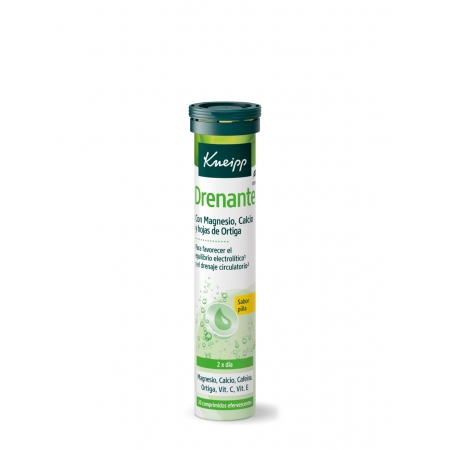 KNEIPP VITAMINAS DRENANTE 3 X 20 COMPRIMIDOS EFERVESCENTES