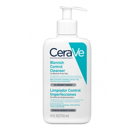 CERAVE LIMPIADOR CONTROL IMPERFECCIONES 236 ML
