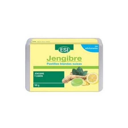 ESI PASTILLAS BLANDAS JENGIBRE Y LIMON 50 G