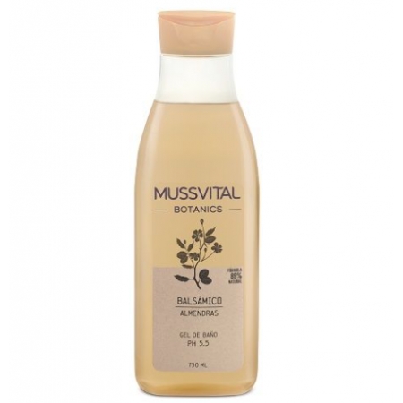 MUSSVITAL ESSENTIALS BOTANICS GEL DE BAÑO ALMENDRA 750 ML