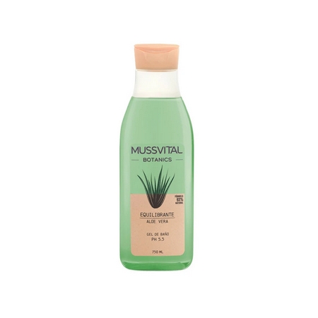MUSSVITAL ESSENTIALS BOTANICS GEL DE BAÑO ALOE VERA 750 ML