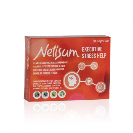 NETISUM EXECUTIVE STRESS HELP 30 CAPSULAS