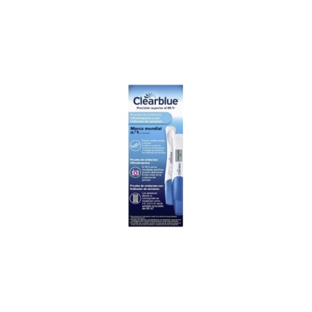CLEARBLUE PACK: TEST DE EMBARAZO ULTRATEMPRANA + TEST DE EMBARAZO CON INDICADOR DE SEMANAS