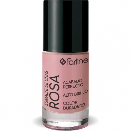 FARLINE ESMALTE UÑAS ROSA 10 ML