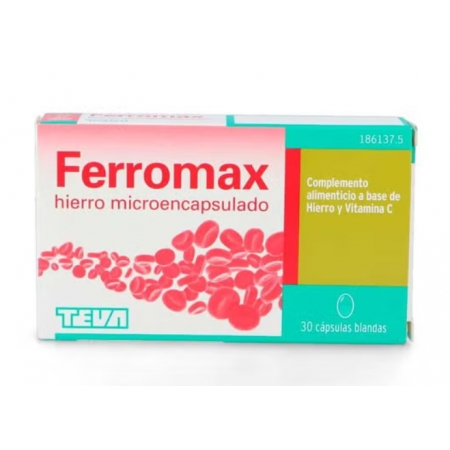 FERROMAX 30 CAPSULAS BLANDAS